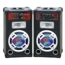 Dual 6 " Tower Active Speaker Designed Professionally with Bluetooth